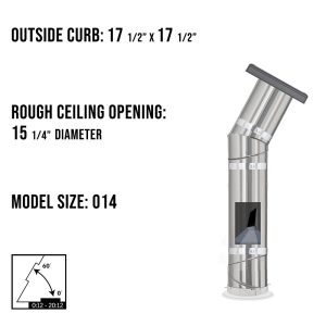 Velux TZR 014 Sun Tunnel 14 inch Skylight