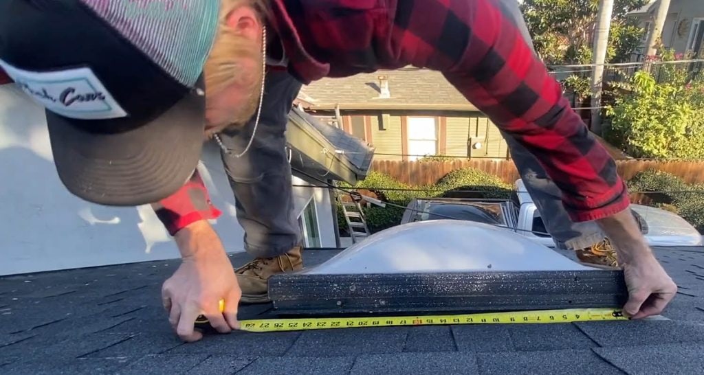 How to Measure for a VELUX Curb Mounted Skylight Replacement