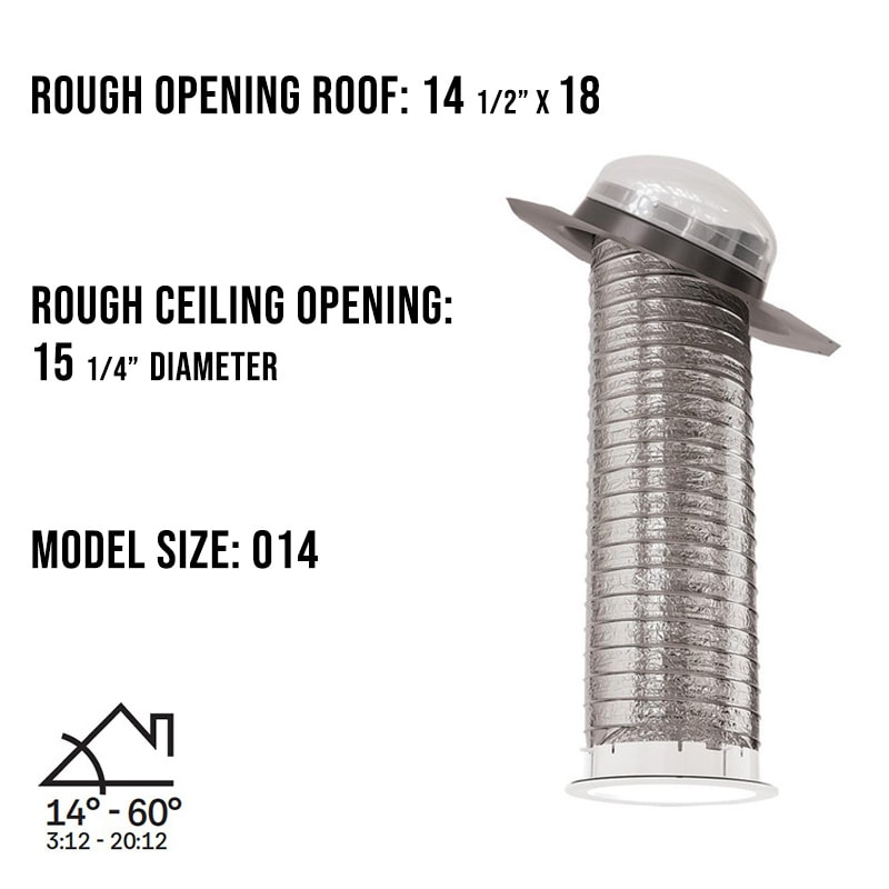 VELUX TGF 014 Flexible Sun Tunnel® Skylight