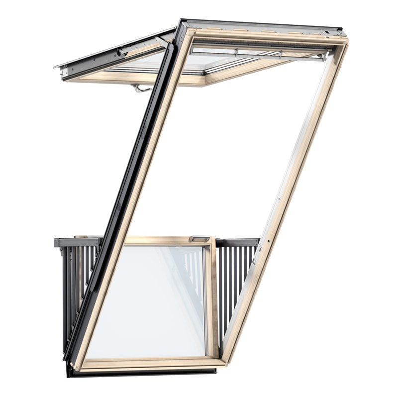 VELUX GDL MK19 3066 Balcony Roof Window - Image 3